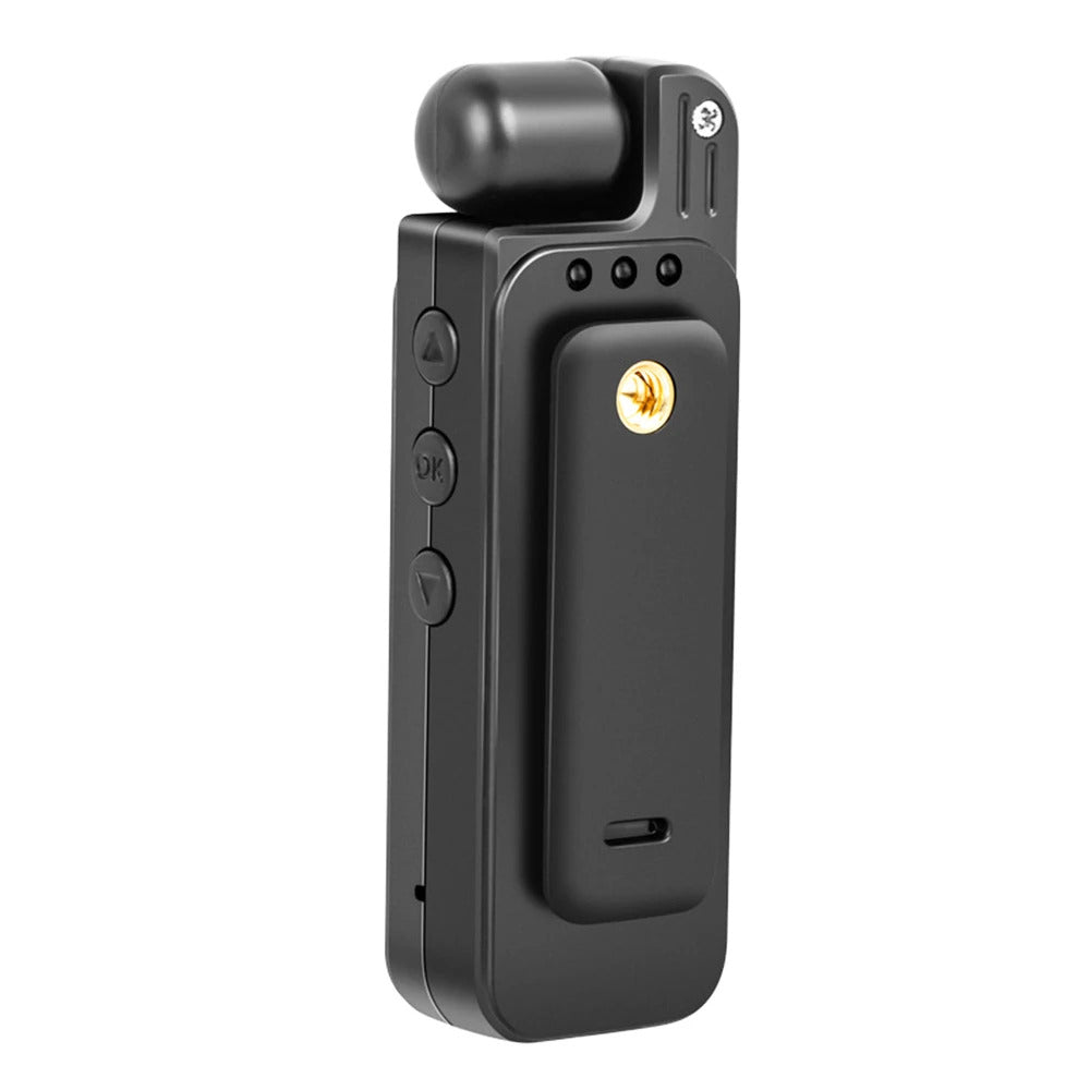 RecVision Mini Body Camera – Portable HD 1080P Video Recorder with Night Vision